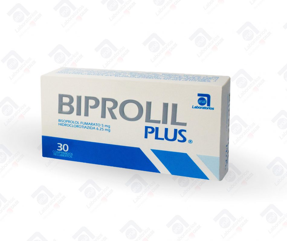 Biprolil Plus® 5mg/6.25mg x 30 comprimidos recubiertos