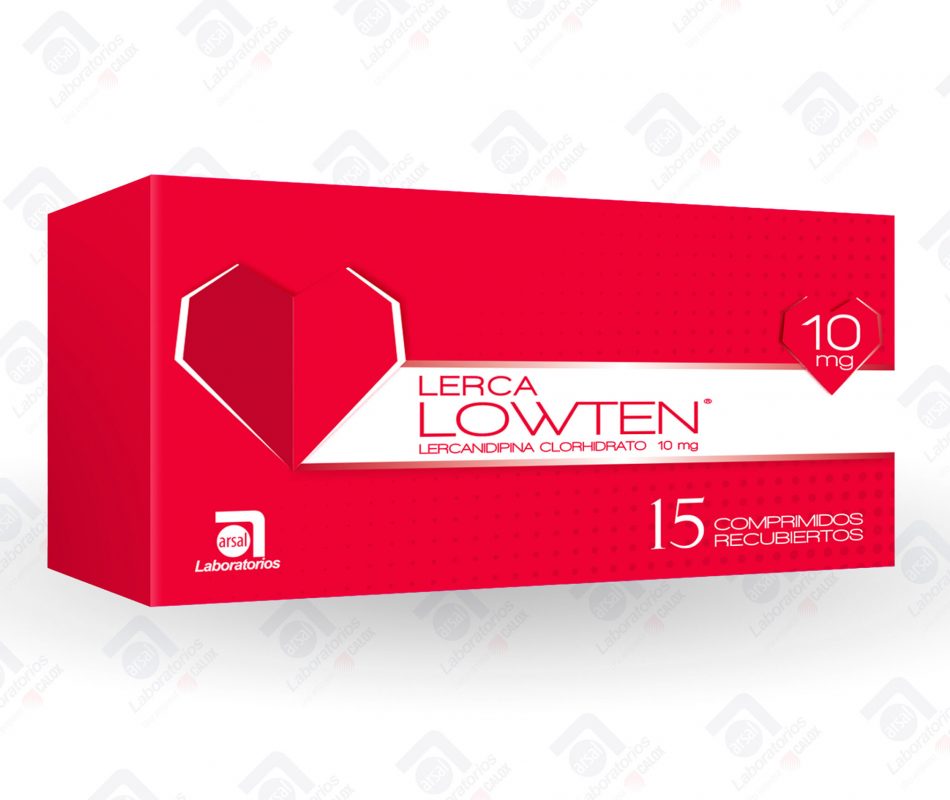 LERCA LOWTEN® 10mg x 15 comprimidos recubiertos