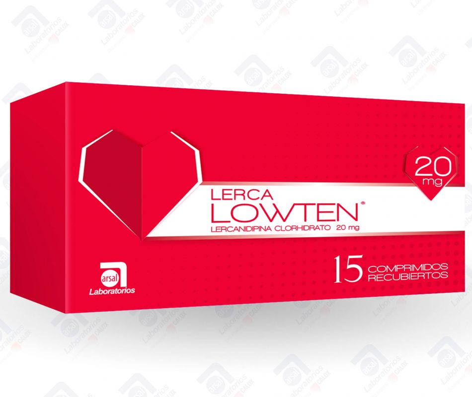 LERCA LOWTEN® 20mg x 15 comprimidos recubiertos