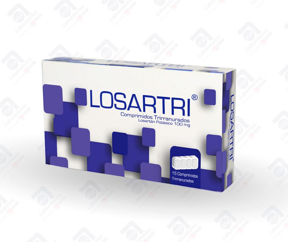 Losartri® 100 mg x  15 comprimidos trirranurados